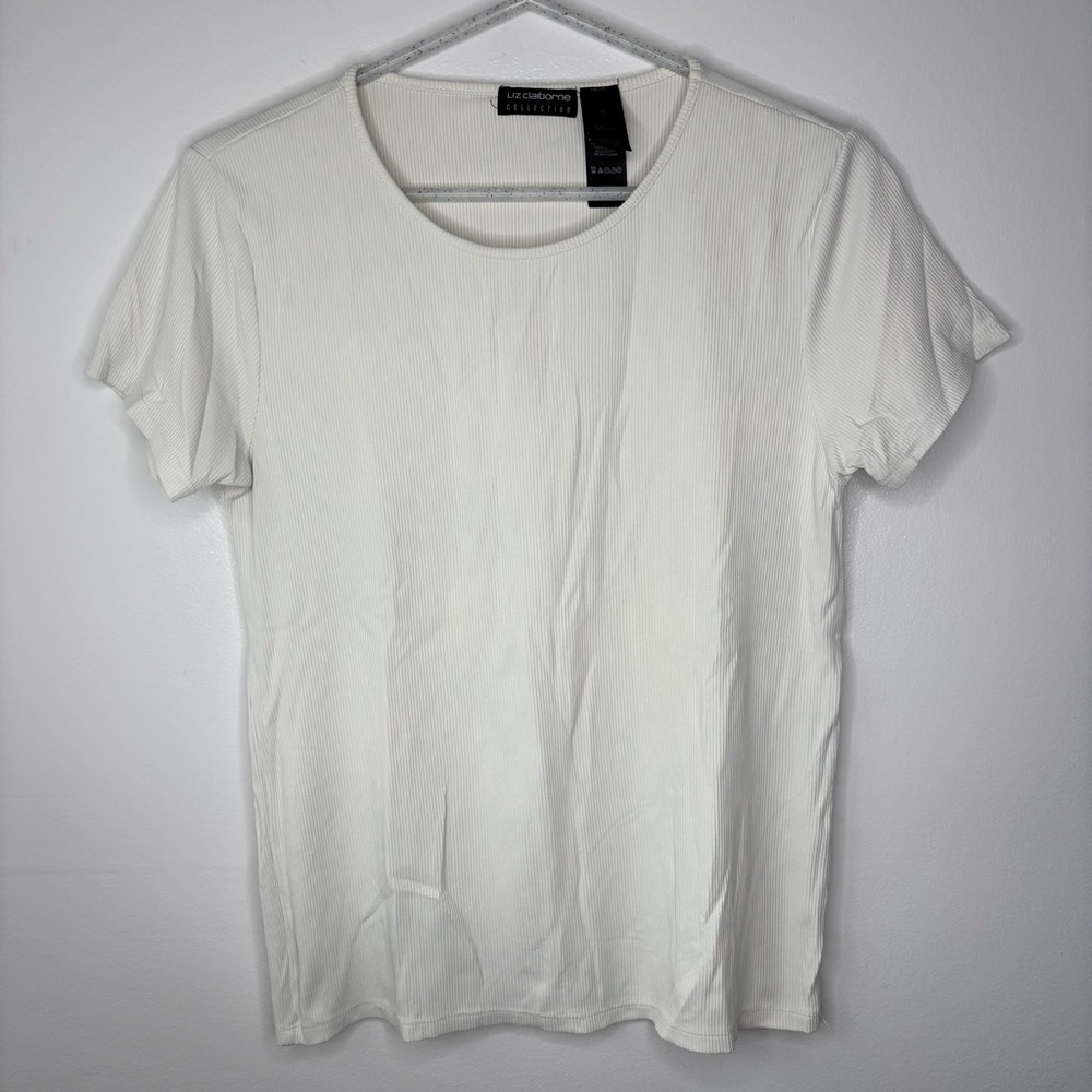 Liz Claiborne Ribbed Top